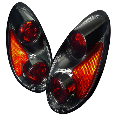 SPEC-D TUNING 00-04 Chrysler Pt Cruiser Euro Tail Lightss Smoked Lens LT-PTC01G-APC